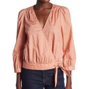 Madewell Scatter Star, Wrap Top
